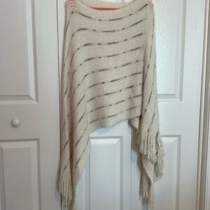 Sweater poncho